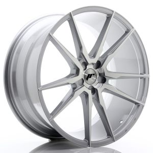 JR-Wheels JR21 Felgen 22 Zoll 10.5J ET15-52 Custom PCD Silver Machined Face