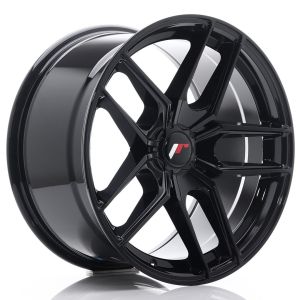JR-Wheels JR25 Felgen 18 Zoll 9.5J ET20-40 Custom PCD Gloss Black