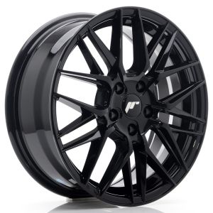 JR-Wheels JR28 Felgen 17 Zoll 7J ET40 5x112 Gloss Black