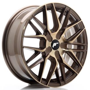 JR-Wheels JR28 Felgen 17 Zoll 7J ET20-45 Custom PCD Platinum Bronze