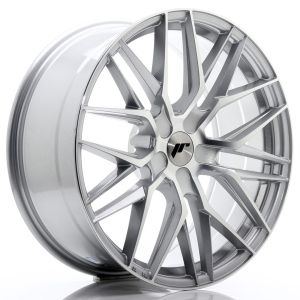 JR-Wheels JR28 Felgen 20 Zoll 8.5J ET20-40 Custom PCD Silver Machined Face