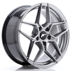 JR-Wheels JR34 Felgen 18 Zoll 8J ET42 5x112 Hyper Black
