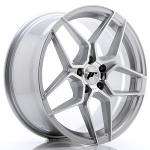 JR-Wheels JR34 Felgen 18 Zoll 8J ET42 5x112 Silver Machined Face