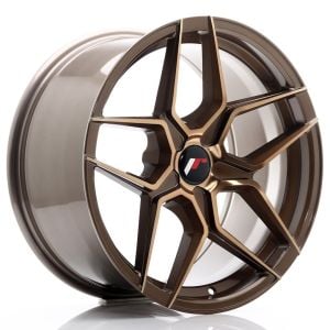 JR-Wheels JR34 Felgen 18 Zoll 9J ET20-42 Custom PCD Platinum Bronze