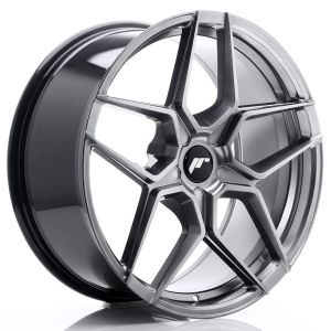 JR-Wheels JR34 Felgen 20 Zoll 9J ET20-40 Custom PCD Hyper Black