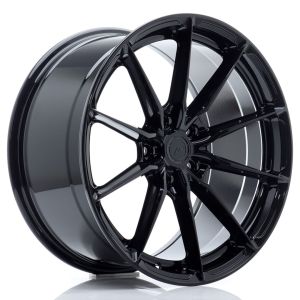 JR-Wheels JR37 Felgen 19 Zoll 9.5J ET40 5x120 Gloss Black