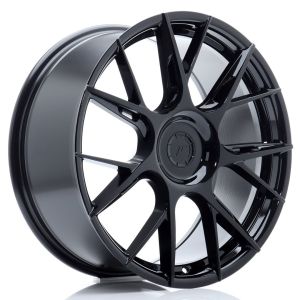 JR-Wheels JR42 Felgen 19 Zoll 8.5J ET25-45 Custom PCD Flow Form Gloss Black