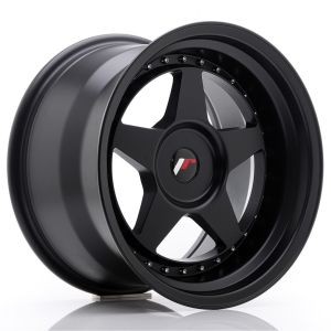 JR-Wheels JR6 Felgen 17 Zoll 10J ET20 Custom PCD Flat Black
