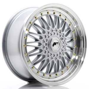 JR-Wheels JR9 Felgen 18 Zoll 8J ET35-40 Custom PCD Silver Machined Lip