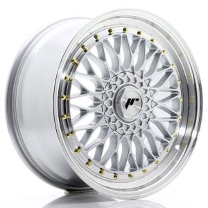 JR-Wheels JR9 Felgen 19 Zoll 8.5J ET35 Custom PCD Silver Machined Lip