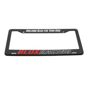 Blox Racing Kennzeichenhalter Brushed Aluminum Logo