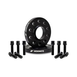 Mishimoto Spurplatten Schwarz Aluminium