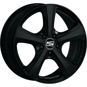 MSW MSW 19 Felgen 15 Zoll 6.5J ET45 5x112 Flaches Schwarz