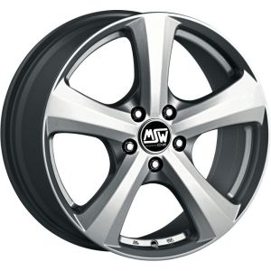 MSW MSW 19 Felgen 15 Zoll 6.5J ET42 4x108 Silver
