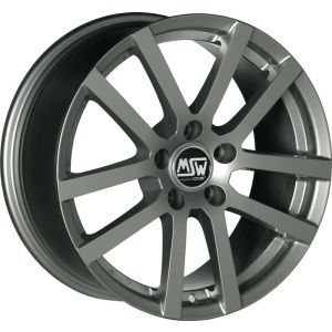 MSW MSW 22 Felgen 16 Zoll 6.5J ET45 5x100 Grau Silber
