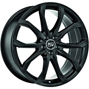 MSW MSW 48 Felgen 20 Zoll 6.5J ET33 5x114.3 Flaches Schwarz