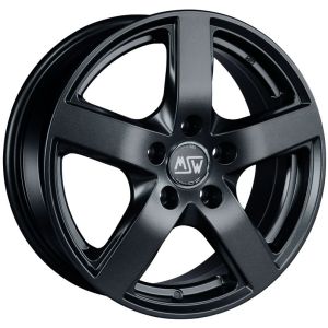 MSW MSW 55 Felgen 16 Zoll 6.5J ET39 5x98 Matt Dunkelgrau
