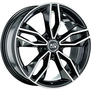 MSW MSW 71 Felgen 18 Zoll 8J ET45 5x114.3 Glanz Dunkelgrau Machined
