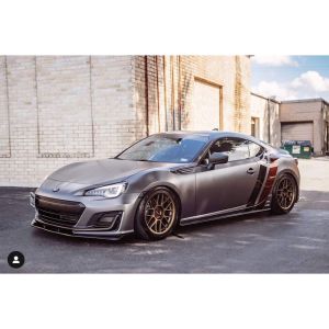 PU Design Vorne Spoilerlippe MPX Style Schwarz Polyurethan Subaru BRZ Facelift