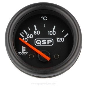 QSP Anzeige Schwarz 52mm Wassertemperatur