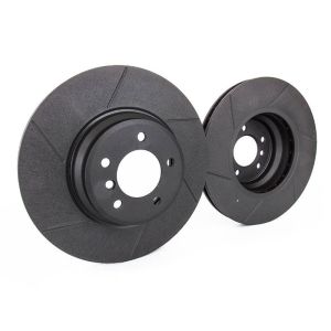 Rotinger Vorne Bremsscheiben Graphite Line T1 Sport geschlitzt Schwarz 300mm Honda S2000