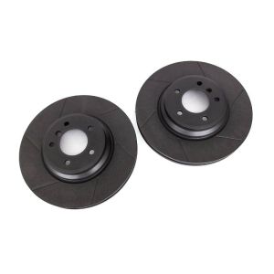 Rotinger Hinten Bremsscheiben Graphite Line T1 Sport geschlitzt Schwarz 262mm Honda Civic