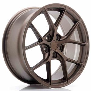 JR-Wheels SL01 Super Light Felgen 18 Zoll 8.5J ET42 5x100 Flow Form Flat Bronze