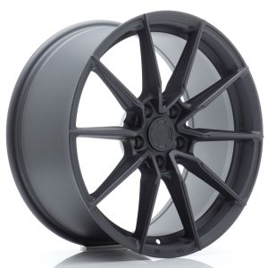 JR-Wheels SL02 ZWEITE CHANCE Felgen 18 Zoll 8.5J ET35 5x114.3 Flow Form Flat Gun Metal