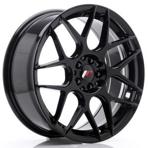 JR-Wheels JR18 ZWEITE CHANCE Felgen 18 Zoll 7.5J ET40 5x112,5x114.3 Flow Form Gloss Black