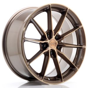 JR-Wheels JR37 ZWEITE CHANCE Felgen 2x 19x8.5 ET35 + 2x 19x9.5 ET40 5x120 Platinum Bronze