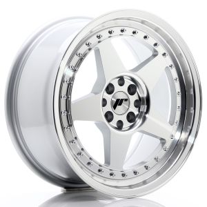 JR-Wheels JR6 ZWEITE CHANCE Felgen 17 Zoll 8J ET35 5x108,5x112 Silver Machined Face