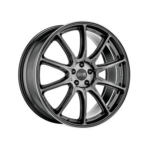 OZ-Racing Hyper XT HLT Felgen 22 Zoll 10.5J ET53 5x114 Flow Form Star Graphit Diamond Lip
