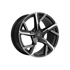 MSW MSW 54 Felgen 18 Zoll 8J ET35 5x112 Guss Gloss Black Full Polished