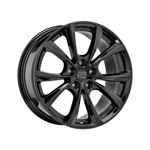 MSW MSW 27 T Felgen 20 Zoll 9.5J ET45 5x114.3 Glanz Schwarz