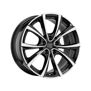 MSW MSW 27 T Felgen 19 Zoll 8.5J ET35 5x114.3 Glanz Schwarz/Poliert