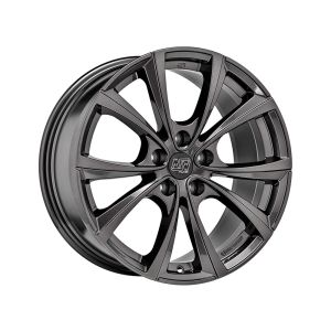 MSW MSW 27 T Felgen 19 Zoll 9.5J ET40 5x120 Glanz Dunkelgrau