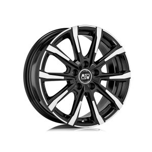 MSW MSW 79 Felgen 18 Zoll 7.5J ET50 5x112 Glanz Schwarz/Poliert