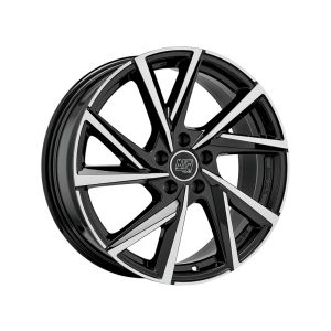 MSW MSW 80/5 Felgen 19 Zoll 8.5J ET40 5x112 Guss Gloss Black Full Polished
