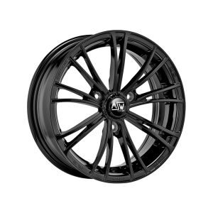 MSW X2 Felgen 15 Zoll 6.5J ET30 3x112 Glanz Schwarz