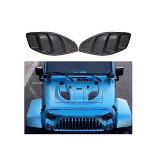SK-Import Haubenentlüftung Schwarz ABS Plastik Jeep Wrangler