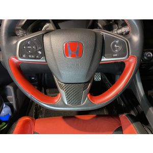 CarbonWorks Lenkradeinlage Carbon Honda Civic