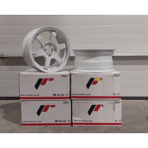JR-Wheels JR3 ZWEITE CHANCE Felgen 15 Zoll 7J ET40 4x100 White
