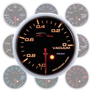 Depo Racing Anzeige SKPK-Serie Schwarz 52mm Vacuum