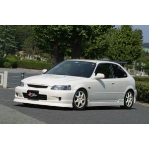Chargespeed Vorne Spoilerlippe Polyester Honda Civic Facelift 1999-2001