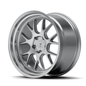 Yido Performance CS1.1 Felgen 19 Zoll 10J ET33 5x120 Ultra tiefe Konkavität Forged Silver Polished Lip