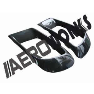 AeroworkS Vorne Lufteinlässe Carbon Mitsubishi Lancer Evolution