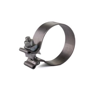 SK-Import Auspuff Schelle Silber 63mm Edelstahl