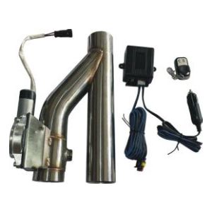 SK-Import Auspuffklappe elektrisch verstellbar Edelstahl