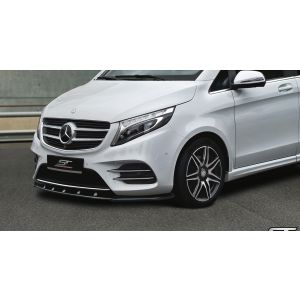 X-Form Vorne Spoilerlippe Schwarz Glänzend ABS Plastik Mercedes Vito
