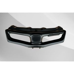 SK-Import Vorne Grill Mugen Style With Mesh Schwarz Glänzend ABS Plastik Honda Civic